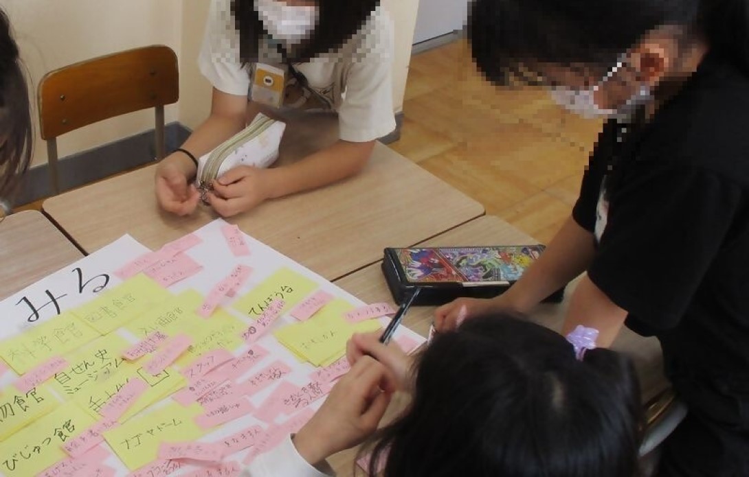 砂田橋小学校　プロジェクト型学習の取組